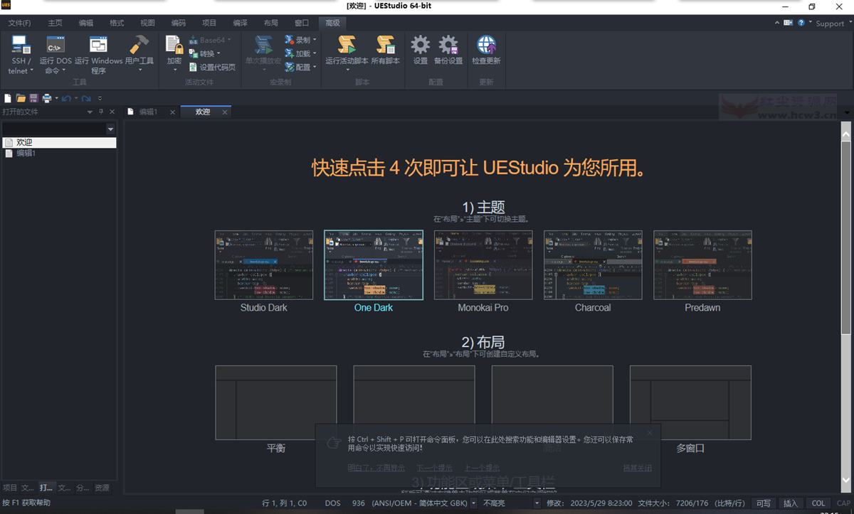 IDM UEStudio(代码编辑器)v23.1.0.23 免激活中文绿色破解版