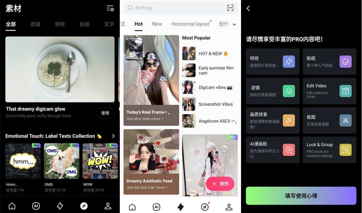 Ai照片编辑(轻图国际版) EPIK v6.5.1 解锁高级专业版